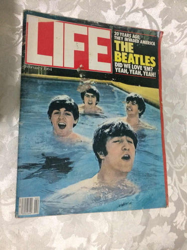 Revista Life Portada The Beatles Año 