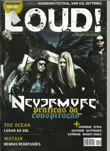 Revista Loud! Nevermore, Dio, Watain, Epica, En Portugués