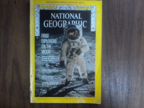 Revista National Geographic . Primeros Exploradores Luna