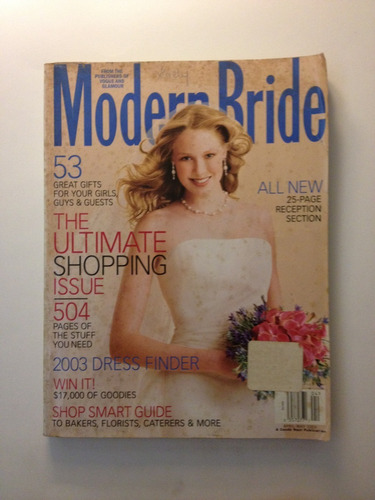 Revista Novias Modern Bride Abril-mayo 