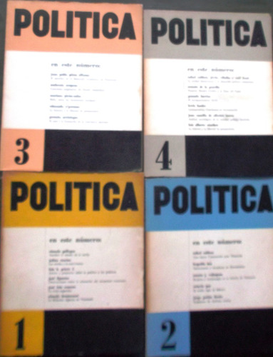Revista Política, Nos. , Año 