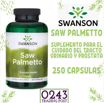 Revista Saw Palmetto. Salud Prostática. Próstata. 250cap