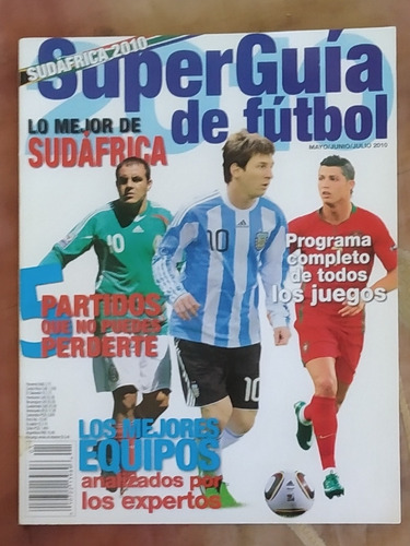 Revista Súper Guía De Fútbol Sudáfrica  De