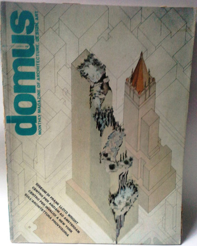 Revista Vintage Arquitectura Y Diseño Domus Abril 