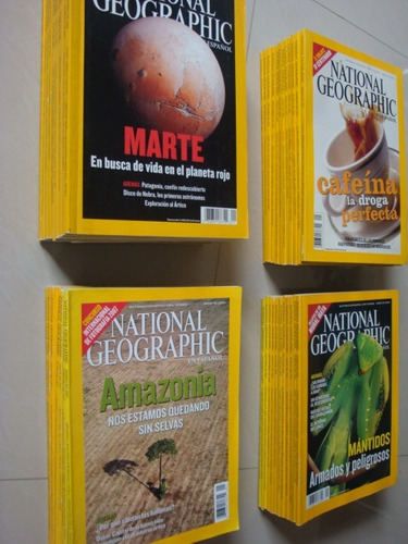 Revistas De Coleccion National Geographic En Español