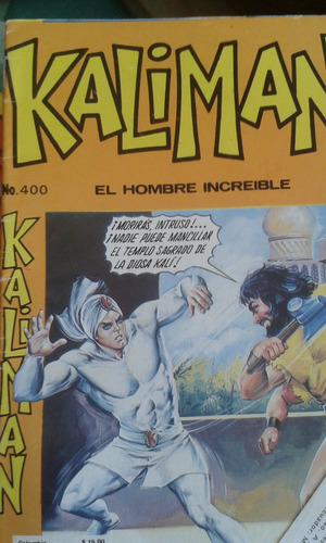 Revistas Kaliman El Hombre Increible