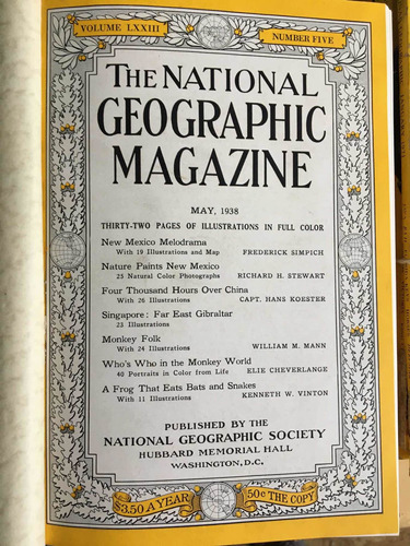 Revistas National Geographic Originales