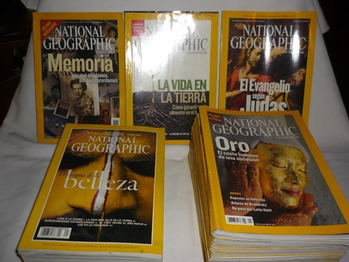 Revistas National Geographic Usadas Coleccionables 1d