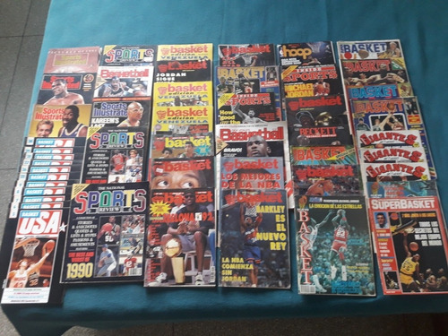 Revistas Varias De Sports And Basketball Años 80 Y 90