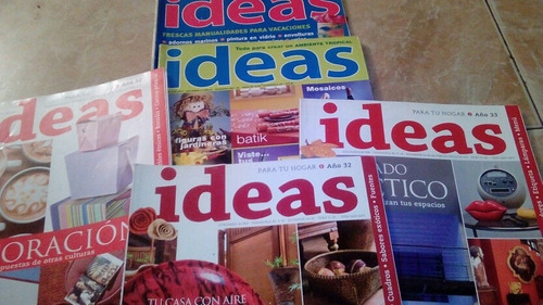 Revistas,ideas Y Buen Hogar