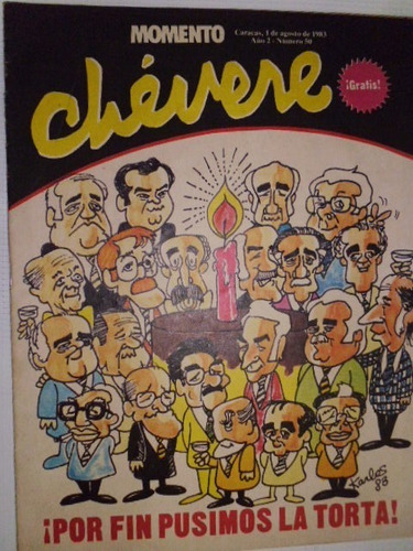 Semanario De Humor: Chevere, De La Revista Momento-en Fisico