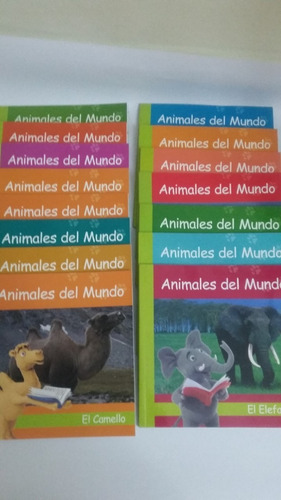 Tricolor Animales Del Mundo 15 Libros