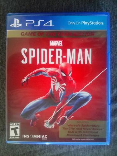 Vendo Spiderman Edicion Juego Del Año Play 4