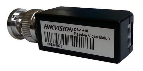 Video Balun Hd Hikvision Ds-1h18 Hasta 200m De Distancia
