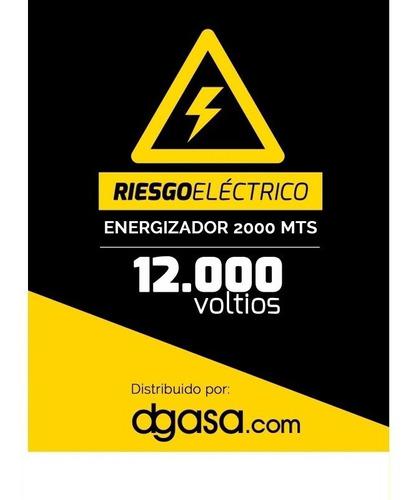 Energizador Cerco Electrico 2.000 Mts 12.000 Voltios