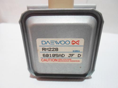 Magnetron Original Para Microondas Daewoo/ Modelo Rm228