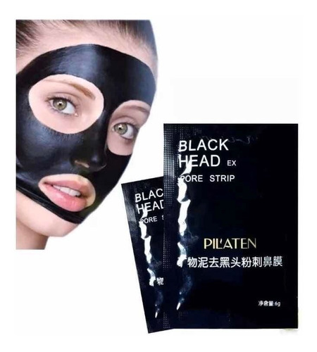 Mascarilla Pilaten Puntos Negros X 5 Sobres