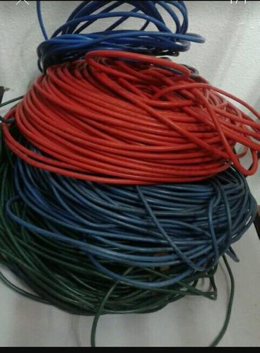 Retazos D Cable 100% Cobre N 8 Y 6 Pack De 10 Metros