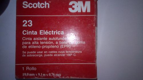 Teipe (cinta Eléctrica) Scotch 23 Autofundente 3m Original