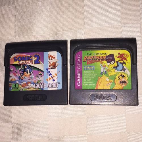 2 Juegos Sega Gamegear Game Gear Venta Cambio Vintage Retro