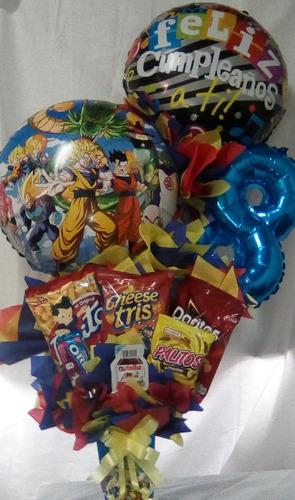 Arreglos Golosinas Y Globos Para Niños Niñas Lol Spiderman