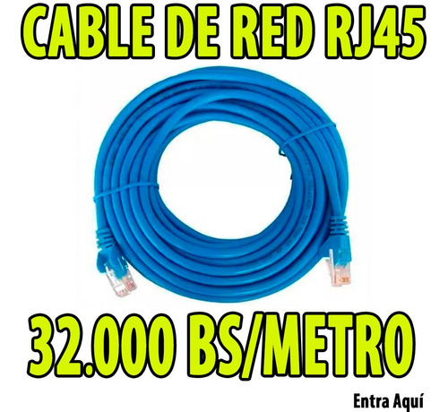 Cable Utp Internet Redes Cctv