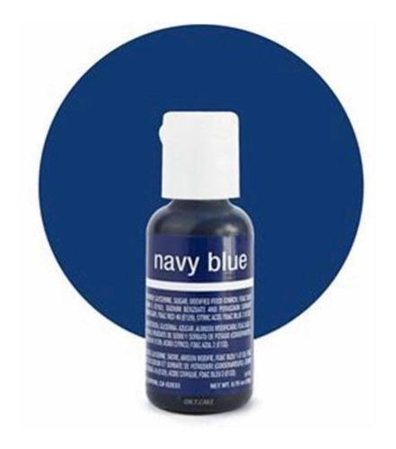 Colorante Comestible En Gel Chefmaster Navy Blue