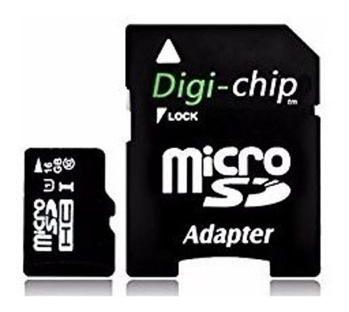 Digi Chip 16gb Microsd Con Adaptador Marca Hc