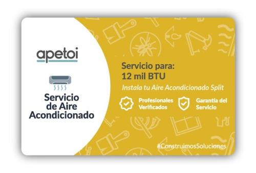 Instalación De Aire Acondicionado Split 12mil Btu