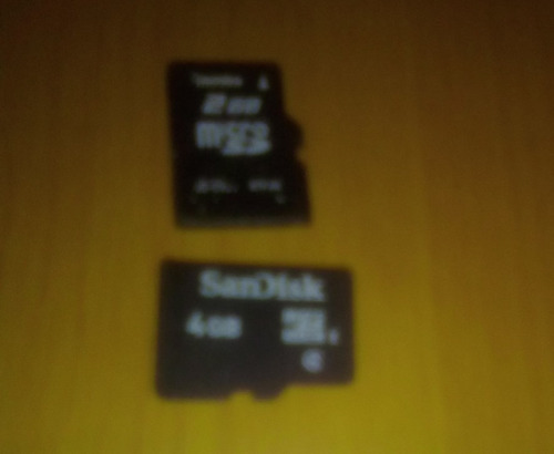 Memoria De 2 Gb Y 4 Gb.