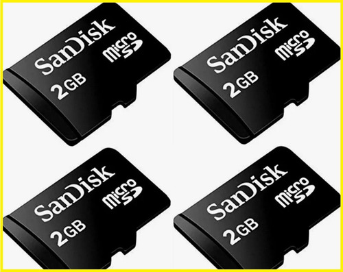 Memoria Micro Sd 2gb Sandisk En 7 Vrds