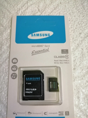 Memoria Micro Sd 64 Gb Samsung Class  Ds