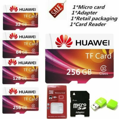 Memoria Micro Sd Hc Huawei 1 Tb Clase 10 Nueva 35verdes