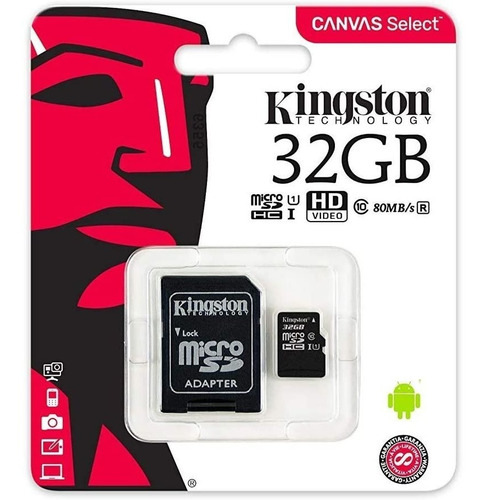 Memoria Micro Sd Kingston 32 Gb Clase 10 Sdhc (15)