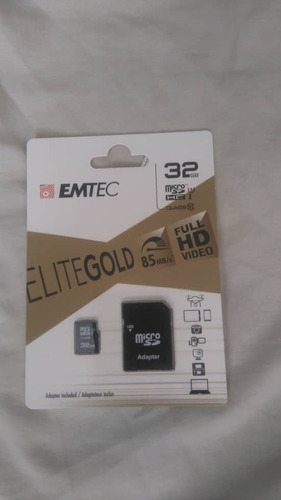 Memoria Micro Sd Marca Emtec 32gb Original