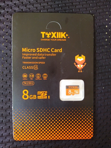Memoria Micro Sd Toxiink 8gb