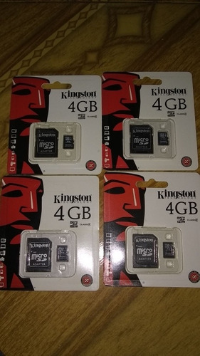 Memoria Microsd De 4gb.