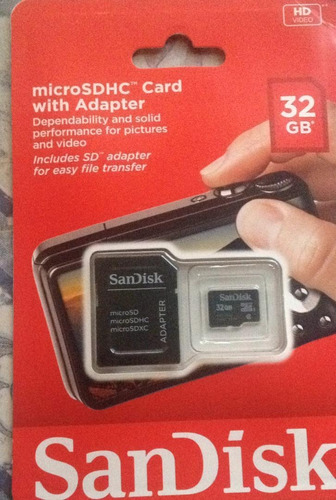 Memoria Microsdhc Card 32 Gb