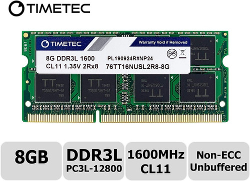 Memoria Ram 8gb Ddr3l 1.35v Ddr3 1.5v  Pc Pin