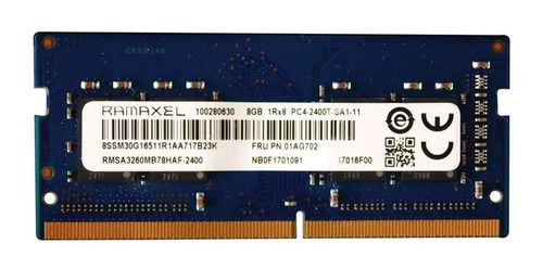 Memoria Ram Laptop 8 Gb Pc Ddr Mhz Sodimm 1.2v