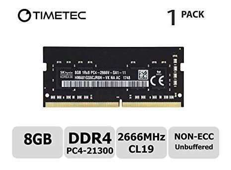 Memoria Ram Laptop Timetec Ddr Mhz 8gb Made In Usa
