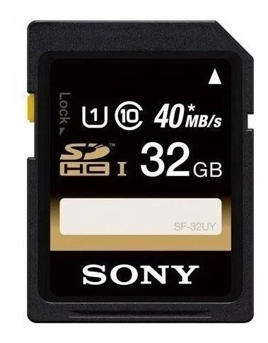 Memoria Sony Sd32 Gb Clase 10 Super Rapida