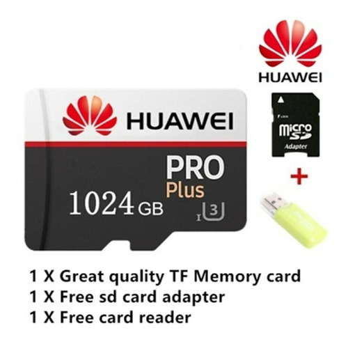 Memoria gb Micro Sd Clase 10 Huawei 1 Tb Nueva Original