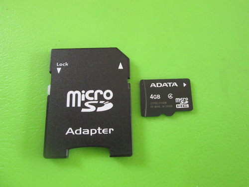 Memorias Micro Sd De 4 Gb