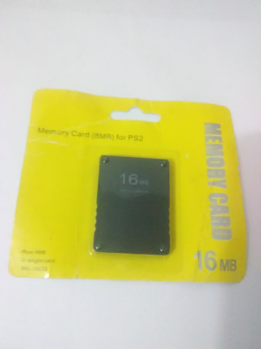 Memory Card (16mb) Para Playstation 2, Nueva