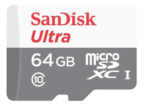 Micro Sd 64gb Sandisk Clase 10 En Blister # 100% Original