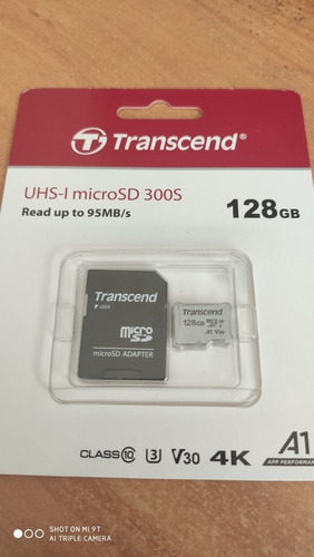 Micro Sd Transcend 128gb Clase 10