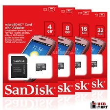 Micros Sd Sandisk 32gb Mas Adptador