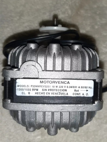 Motor Ventilador 10w, 220v