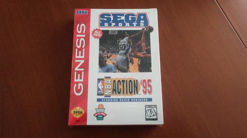 Nba Action 95 De Sega Genesis Nuevo Sellado En Caja